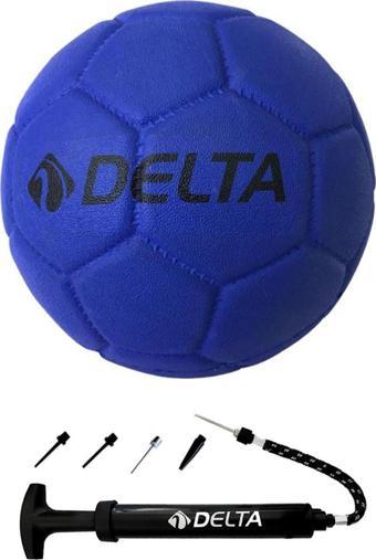 Delta Deluxe Kauçuk 2 Numara Hentbol Topu + Top Pompası