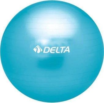 Delta 75 cm Dura-Strong Deluxe Mavi Pilates Topu (Pompasız)