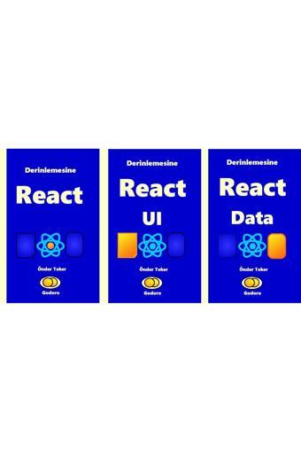 Godoro Yayıncılık Derinlemesine React 3 Kitaplık Takım - Önder Teker - Godoro Yayıncılık