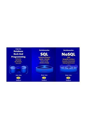 Godoro Yayıncılık Database Back-End Sql Xml Json Nosql 3 Kitap - Godoro Yayıncılık