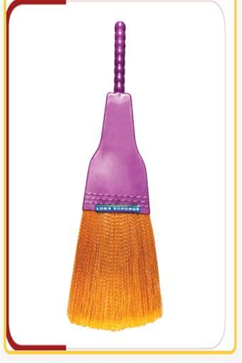 More Home Plastik Hanımeli Süpürge Orta  Kp0004