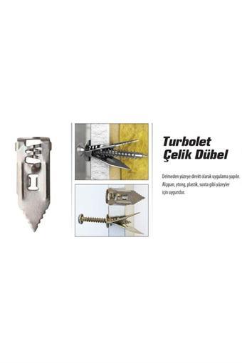 More Home Turbolet Çelik Dübel 28 Mm Kısa 20 Adet