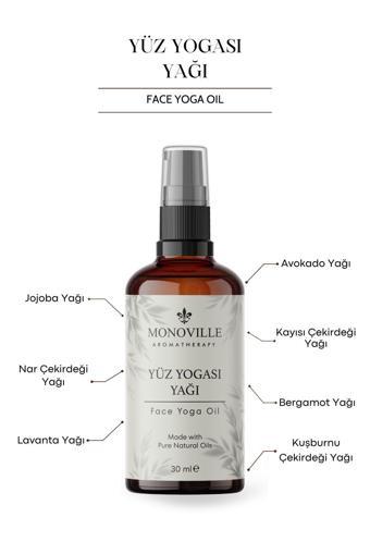 Yüz Yogası Yağı 30 ml Cam Şişede %100 Saf ve Doğal (Face Yoga Oil)