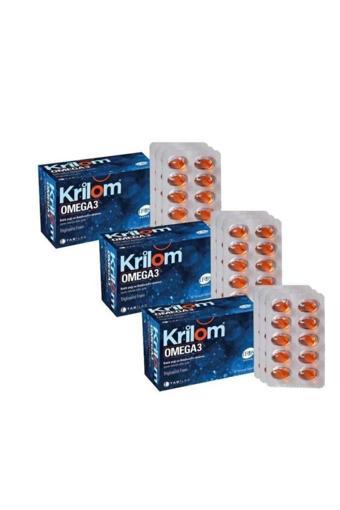 Krilom Omega 3 50 Kapsül 3 Adet