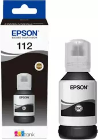 Epson T06C1 (112) Black Siyah Şişe Mürekkep C13T06C14A