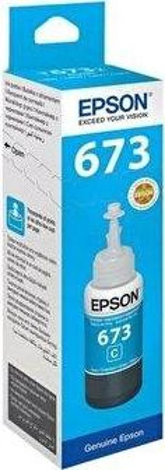 Epson T6732 Cyan Mavi Şişe Mürekkep T67324A