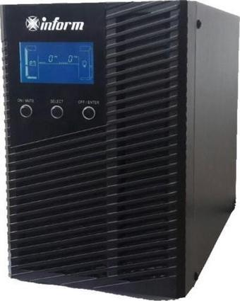 İnform Sinus Evo Lcd 3 Kva Online Kesintisiz Güç Kaynağı UPS (6X9Ah)