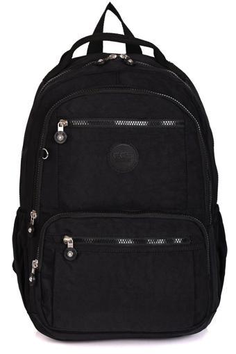 Çss 17296 Unisex Geniş Hacimli Krinkıl Kumaş Okul Sırt Çantası