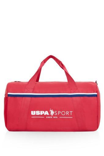 U.s. Polo Assn. Büyük Boy Unisex Çok Gözlü Spor Fitness Seyahat Çantası Kırmızı 23801