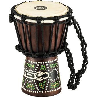 Meinl HDJ6-XXS African Style XX-Small Djembe (Dark Brown)