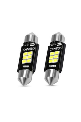 Femex 2 Adet 39Mm Sofit Led Ampul 6 Ledli Güçlü Işık