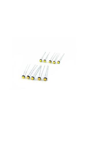 Zembil 10 Adet T3-T4-T5 Duy Uyumlu Mini Kıl Bacak Led Ampul Beyaz