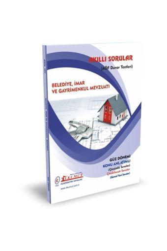 İlkumut Yayınları - Belediye, İmar ve Gayrimenkul Mevzuatı - (Konu Anlatımlı ve Çözümlü Sorular) - Akıllı Sorular