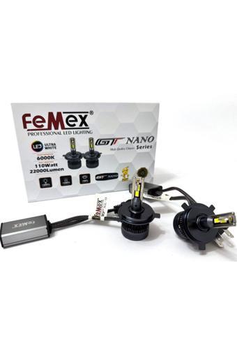 Femex Gt Nano Pro H4 Şimşek Etkili Led Xenon 110W 22000 Lumen