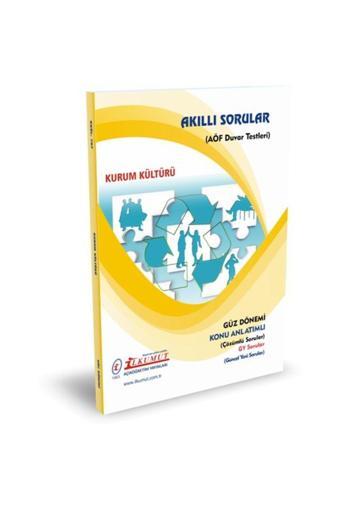 İlkumut Yayınları - Kurum Kültürü - (Konu Anlatımlı ve Çözümlü Sorular) - Akıllı Sorular