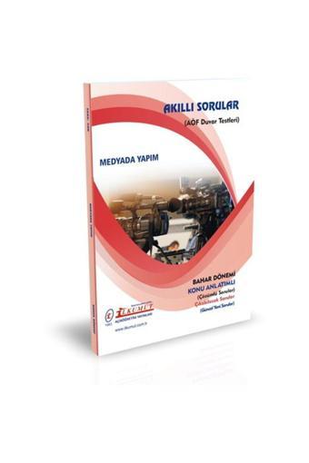 İlkumut Yayınları - Medyada Yapım - (Konu Anlatımlı ve Çözümlü Sorular) - Akıllı Sorular