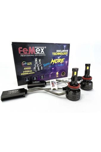 Femex Super More H9 Şimşek Etkili Led Xenon 240W 28000 Lumen
