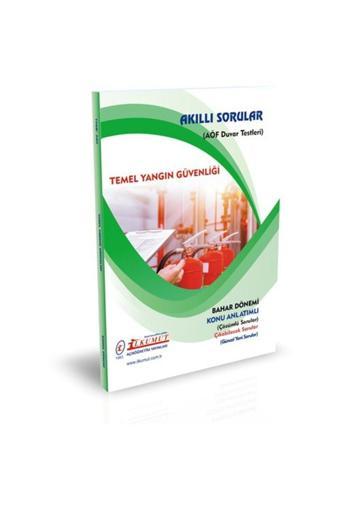 İlkumut Yayınları - Temel Yangın Güvenliği - (Konu Anlatımlı ve Çözümlü Sorular) - Akıllı Sorular