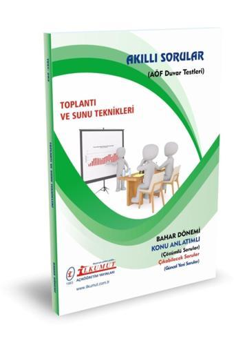 İlkumut Yayınları - Toplantı ve Sunu Teknikleri (Konu Anlatımlı ve Çözümlü Sorular) - Akıllı Sorular
