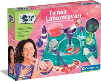 Clementoni 64471 Bilim ve Oyun - Tırnak Laboratuvarı