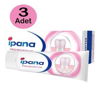 3 Adet İpana Pro Sensetive Diş Macunu 75 Ml Hassas Dişler