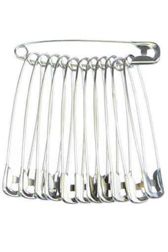 Hagiki No 6 Çengelli Iğne 6,5 Cm 12 Adetli Çelik Çatal Iğne (1 Set)