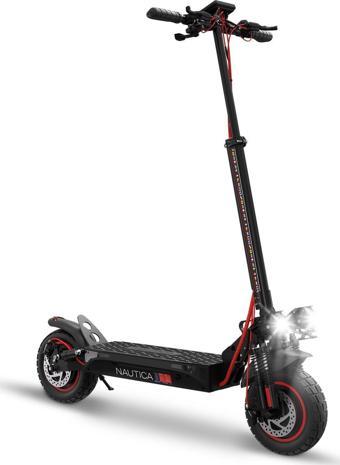 Nautica Drive A1200x Katlanabilir Elektrikli Amortisörlü 1200W Scooter Siyah