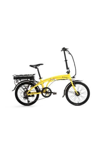 BİSAN PRİME ELEKTRİKLİ KATLANIR BİSİKLET 32 CM V 20 JANT 7 VİTES CAT SARI SİYAH