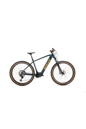 BİSAN ENVİOUS XT ELEKTRİKLİ BİSİKLET 39,5 CM DİSK FREN 27,5 JANT 12 VİTES PETROL YEŞİLİ TURUNCU