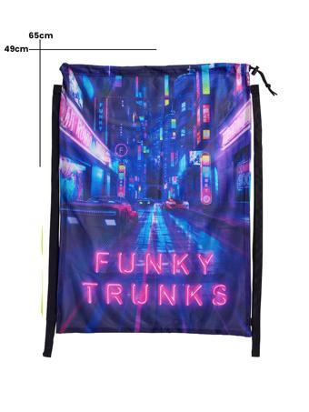 Funky Trunks Cyber City File Çanta, Antrenman, Plaj Çantası (65x49)