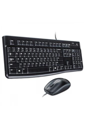 Logitech Logıtech Mk120 Türkçe Kablolu Usb Standart Siyah Q Klavye+Mouse