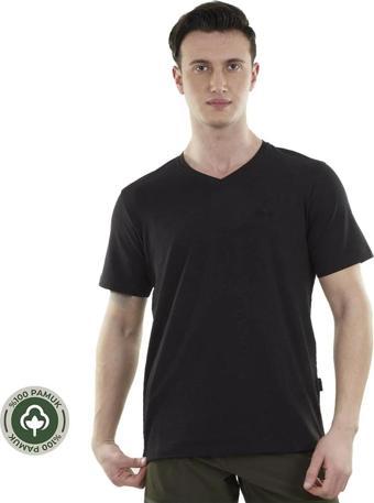 Alpinist Erkek T-shirt Siyah