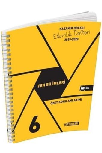 6. Sınıf Fen Bilimleri Etkinlik Defteri Hız Yayınları - Hız Yayınları