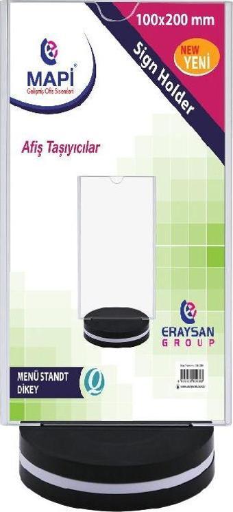 Mapi Menü Stand Dikey 100X200Mm Broşür Standı 5341805