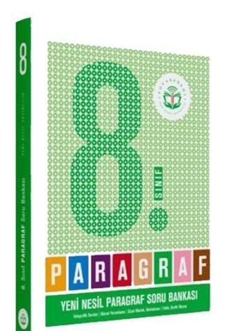 8.Sınıf Yeni Nesil Paragraf Soru Bankası Toy Akademi Yayınları - Toy Akademi Yayınları