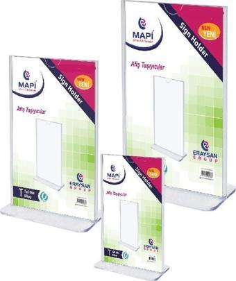 Mapi T Tipi Eko Dikey Broşür Standı 55X90Mm 5341410