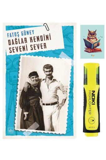 Dara Yayınları Dağlar Kendini Seveni Sever-Fatoş Güney-İthaki Yayınları-Sarı Fosforlu Kalem-Not Defteri Seti - Dara