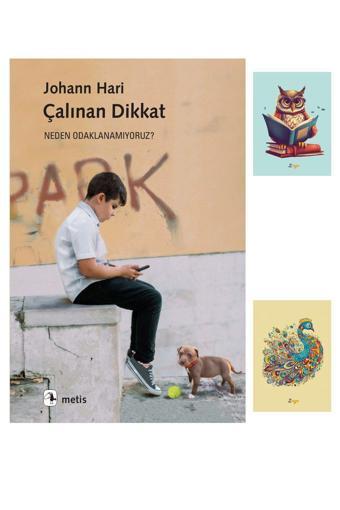 Metis Yayıncılık Çalınan Dikkat - Neden Odaklanamıyoruz? - Johann Hari - (2 Not Defterli)