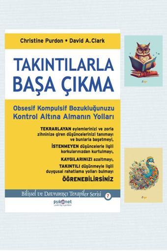 Psikonet Takıntılarla Başa Çıkma - A. Clark, Christine Purdon - - 9789759893767 - (2 Not Defterli) - Psikonet