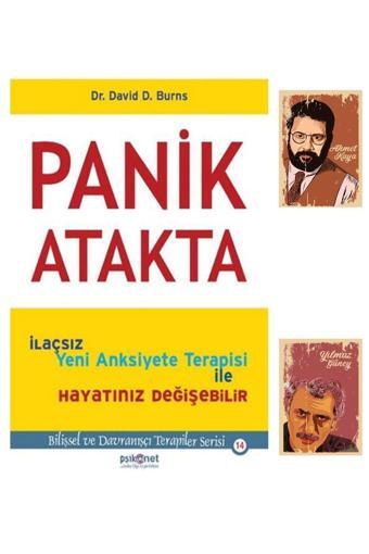 Psikonet Panik Atakta - David D. Burns - - 9786058547100 - A. Kaya Y. Güneyli (2 Not Defterli) - Psikonet
