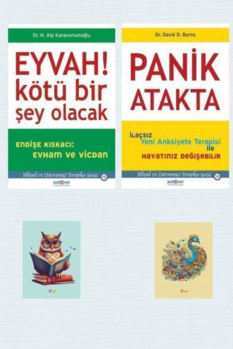 Psikonet Eyvah! Kötü Bir Şey Olacak - Panik Atakta - - (2 Not Defterli) - Psikonet