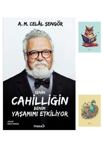 Masa Kitap Senin Cahilliğin Benim Yaşamımı Etkiliyor - Celâl Şengör 9786057301857 (2 Not Defterli) - Masa Kitap