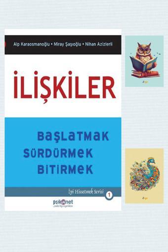 Psikonet Ilişkiler - Alp Karaosmanoğlu - Miray Şaşıoğlu - 9786058547193 (2 Not Defterli) - Psikonet
