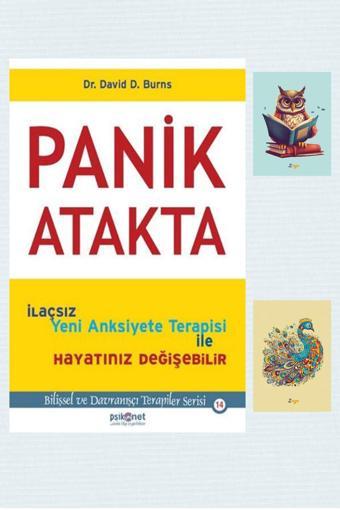 Psikonet Panik Atakta - David D. Burns - 9786058547100 - Not Defterli Seti - Psikonet