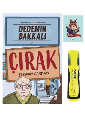 Dara Yayınları Dedemin Bakkalı Çırak - Şermin Yaşar 9786058273788 (Fosforlu Kalem - Not Defterli) - Dara