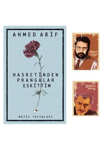 Metis Yayıncılık Hasretinden Prangalar Eskittim - Ahmed Arif - Şiir Seti - (2 Not Defterli)