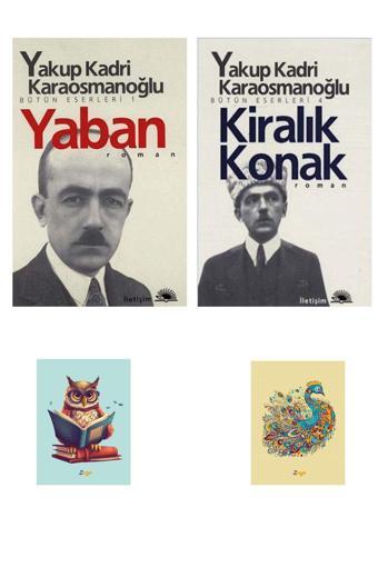 İletişim Yayıncılık Yaban - Kiralık Konak - Yakup Kadri Karaosmanoğlu - Iletişim Yayıncılık - (2 Not Defterli) - İletişim Yayınları