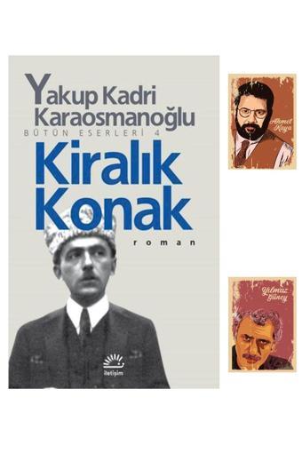 İletişim Yayıncılık Kiralık Konak - Yakup Kadri Karaosmanoğlu - İletişim Yayıncılık A. Kaya Y. Güneyli Not Defteri Seti - İletişim Yayınları