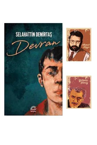 İletişim Yayıncılık Devran-Selahattin Demirtaş - - Roman Seti - Yılmaz Güney Ahmet Kaya Not Defterli (2 Not Defterli) - İletişim Yayınları