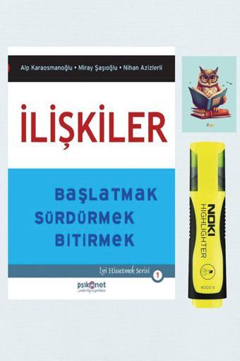 Psikonet İlişkiler -Alp Karaosmanoğlu - 9786058547193 -Sarı Fosforlu Kalem - Not Defterli Seti - Psikonet